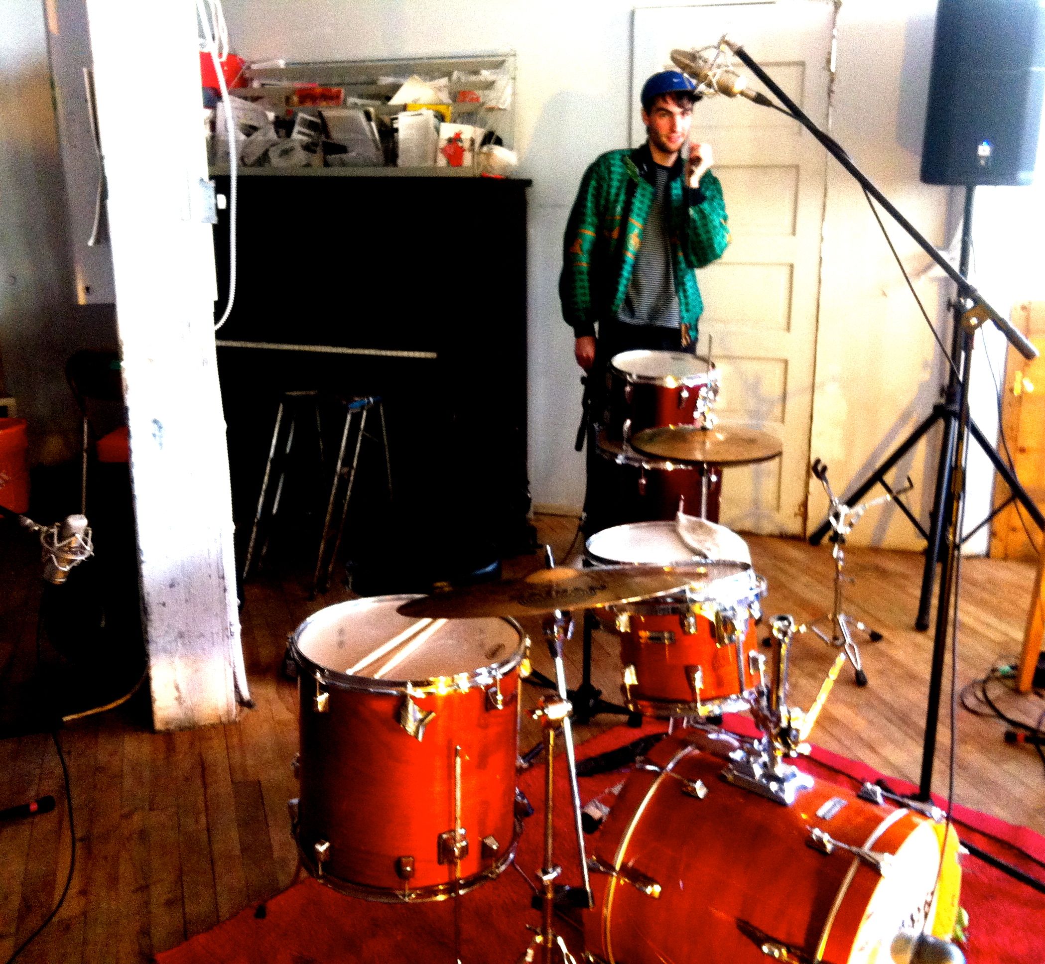 Julian with Drums